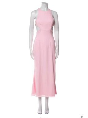 Fame & Partners pink evening gown 0